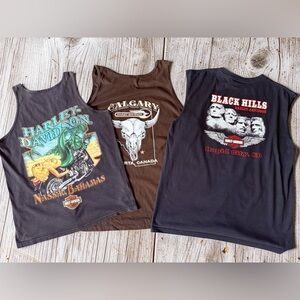 Harley-Davidson Tank Tops with Graphic print